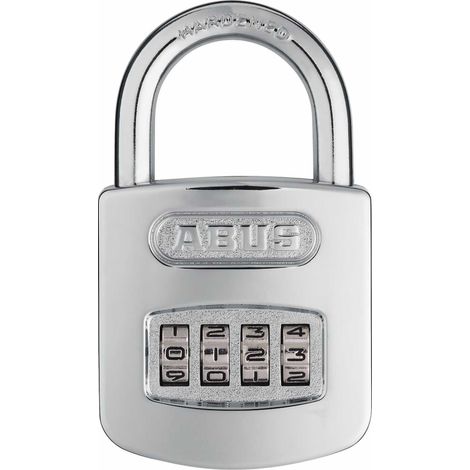 ABUS 35015 3 Zahlenvorhangschloss 160/50 Schlosskörperbreite 51 mm Stahl gehärte (1/3)
