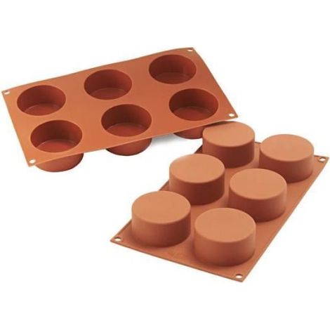 Moule En Silicone - Cylindrique - Pour Pâtisserie Et Cuisine - Résistant À La Chaleur Et Au Froid - 127 Cylindres