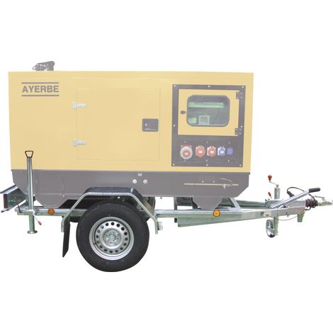 Groupe électrogène 10-40 Kva – Moteur à essence – Démarrage électrique – Autonomie prolongée – Idéal pour chantiers professionnels – Ayerbe