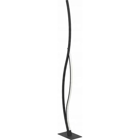Lampe sur pied LED Chic Grisolia 129cm - noir - 901209 (1/3)