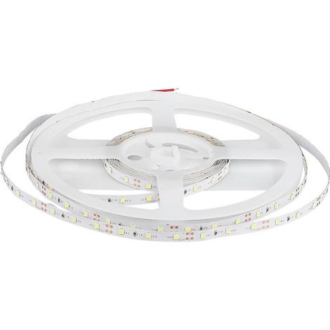 Strip LED 5Mètres SMD3528 - 60LEDs Blanc chaud IP20 (1/2)