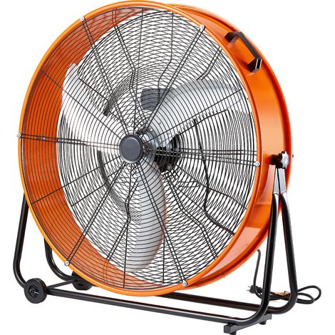 Mophorn Trommelventilator, 30 Zoll Hochgeschwindigkeits-Industrie-Ladenventilator, Hochleistungs-Handelsventilator mit 3 Geschwindigkeiten, 13000 CFM, 360° verstellbarer, neigbarer, Keller