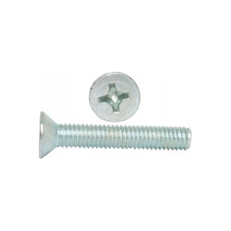 Vis à tête fraisée galvanisées M4x50 DIN 965, lot de 500 (1/5)