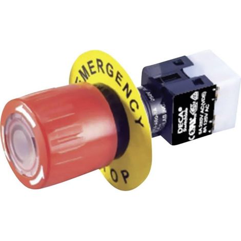 Deca ADA16E6-R11-A1KR Interruptor de parada de emergencia rojo