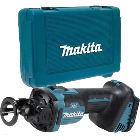 Makita – Affleureuse plaque de plâtre 18V DCO181ZJ – Moteur BL – Éclairage LED – Démarrage progressif – Pour plaques déjà installées