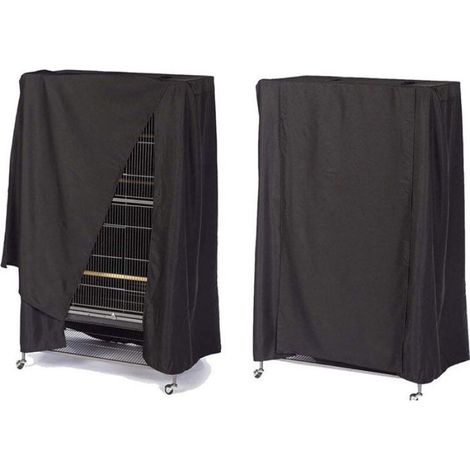 Housse cage à perroquet - anti-poussière et protection contre la poussière de nuit perroquets 104 x 69 122 cm (1/4)