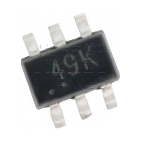Changdian CJ3439KDW, 49K screen printed, SOT-363 N+P channel MOSFET chip, electronic component, 5 units, assembly and delivery.