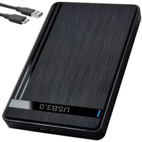 Boîtier pour disque dur 2,5" - Adaptateur SATA USB 3.0 (1/5)