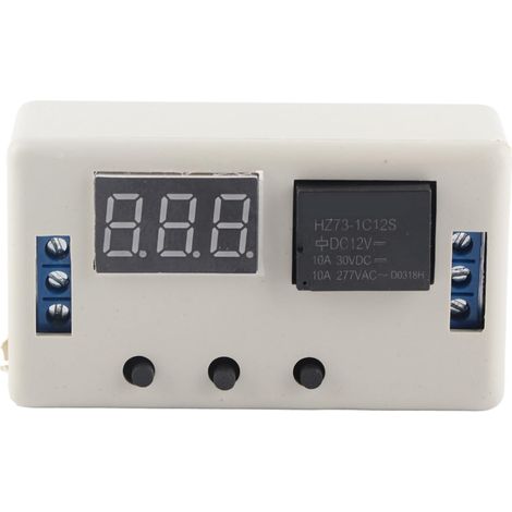Module relais temporisé avec affichage LED 12 V, à temporisation (1/5)