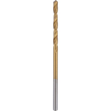 HSS-Bohrerset (1/1,5/2/2,5/3 mm) aus Hochleistungs-Schnellstahl, titanbeschichtet (1/5)