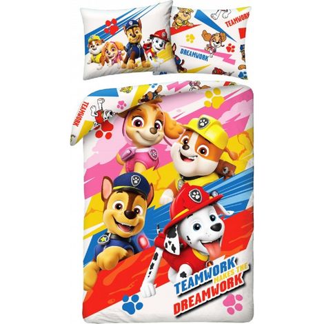 Paw Patrol Kinderbettwäsche 140x200 Hunde