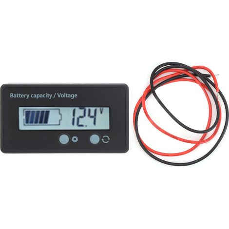 DC10-100V Batterie Kapazität Voltmeter Indikator LCD Weiß Hintergrundbeleuchtung Anzeige (1/5)
