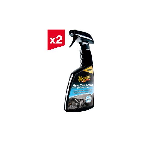 Lot de 2 Meguiar’s® Sprays plastiques intérieurs finition véhicule neuf, 16 oz (473 ml) bouteille (1/3)