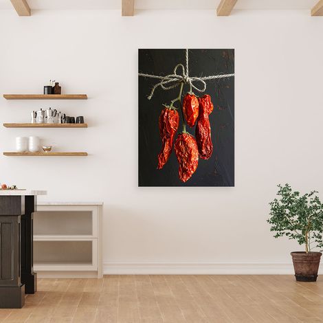 Wandbild Getrocknete rote Tomaten 60x90 (1/4)