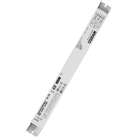 Ledvance – Ballast électronique pour tubes T8 2 x 58W – Alimentation 220-240V – Non gradable – Durée de vie 50 000 heures (1/2)