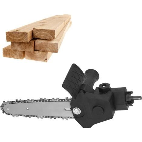 Perceuse électrique Tronçonneuse, Pièces de Scie électrique Accessoire de Perceuse à Chaîne Perceuse électrique à Tête de Conversion D'adaptateur de Scie Ensemble D'accessoires (1/5)