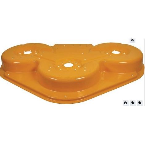 Piatto dI taglio nudo STIGA  trattorino tagliaerba rasaerba 125 3875615171