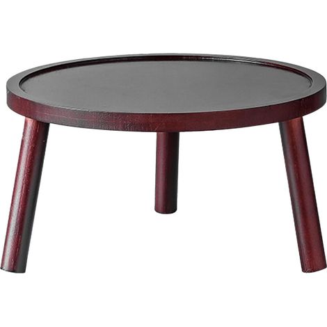Support Pour Pot De Fleurs - En Bois De Bambou - Structure Triangulaire Stable - Diamètre Supérieur 8 Cm - Pour Balcon Patio Intérieur Extérieur - 1 Pièce (1/5)