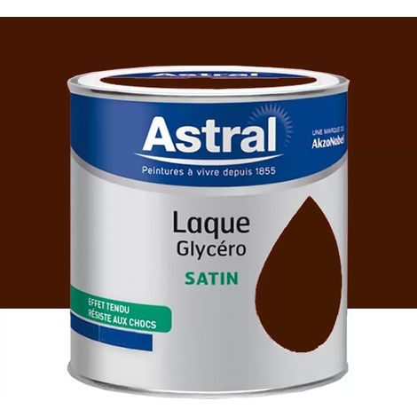 Laque Glycéro Satin ASTRAL Châtaigne 0,5 L (1/3)