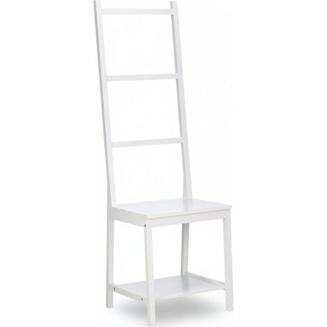Porte-serviettes portant 133 cm bambou blanc (1/3)