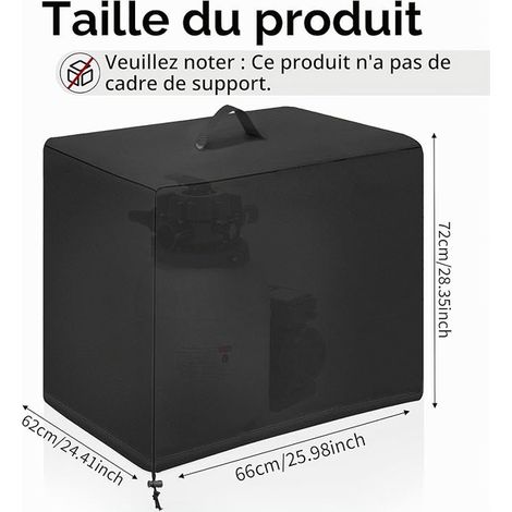 Waterproof Sand Filter Cover, Waterproof Protective Cover for Pool Pump, Waterproof Cover for Sand Filter, 66 x 62 x 72 cm (1/4)