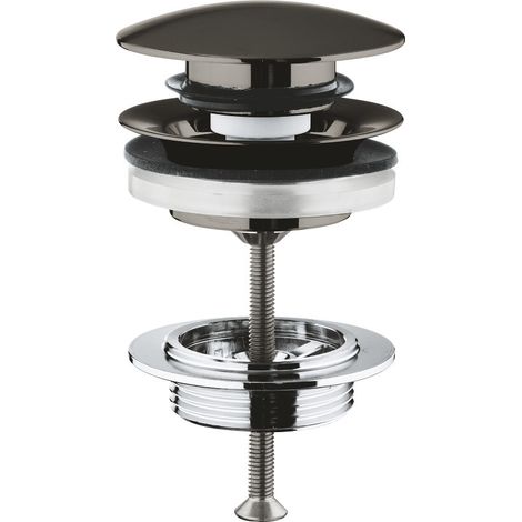 Grohe StarLight Klick-Deckel, Hard Graphit gebürstet (65807AL0)
