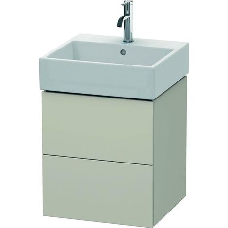 Duravit L-Cube Waschtischunterbau wandhängend, 2 Schubkästen, (1/5)