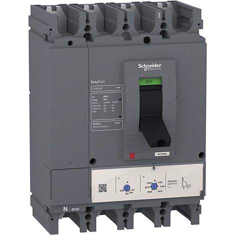 Schneider Electric LV525323 CVS250B Disjoncteur Easypact, TM250D, 4P/4R (1/3)