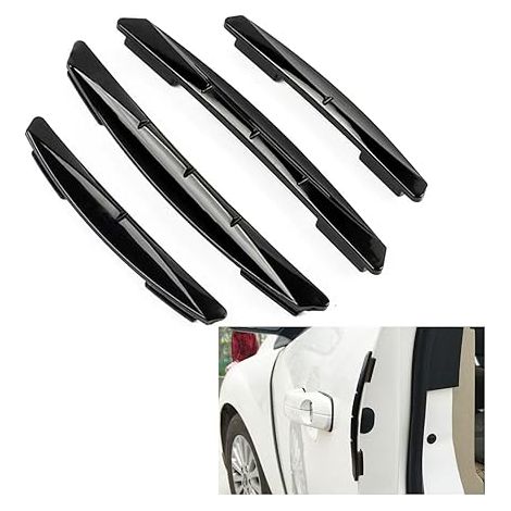 Protection de Bord de Porte Auto Bord Porte Voiture Bandes Protection Anti-Rayures Pare-Chocs Protection Portiere Voiture Bandes de Protection pour Portières de Voiture Noir (1/5)