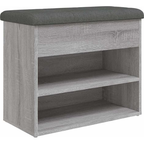 Maison Exclusive - Zapatero madera de ingeniería gris Sonoma 62x3 (1/5)