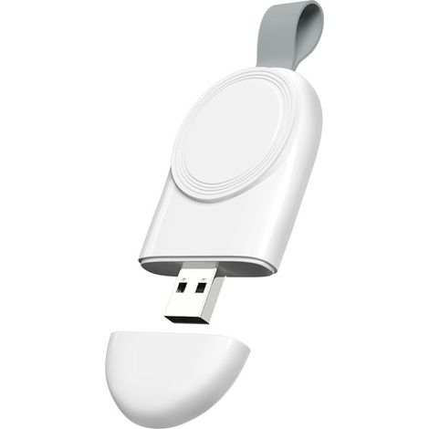 Powerbank-Ladegerät, USB-Ladegerät für Apple Watch 8/Ultra, magnetisches tragbares kabelloses iWatch-Ladegerät, kompatibel mit allen Apple Watch-Serien 8/7/6/5/4/3/2/1, für Apple Watch SE/Ultra