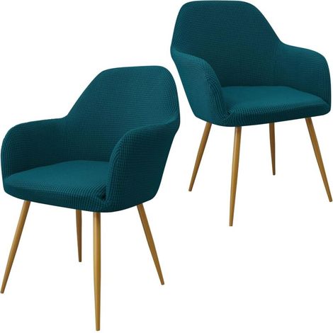 Housses de chaises de restaurant, housses de chaises décoratives, housses de chaises modernes à dossier incurvé, housses de fauteuils décoratives, housses de protection pour fauteuils à dossier incurv