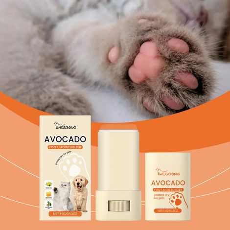 Baume pour coussinets d'animaux, soin des pattes, prévention des crevasses, crème hydratante pour les pattes – 15 g (1/5)
