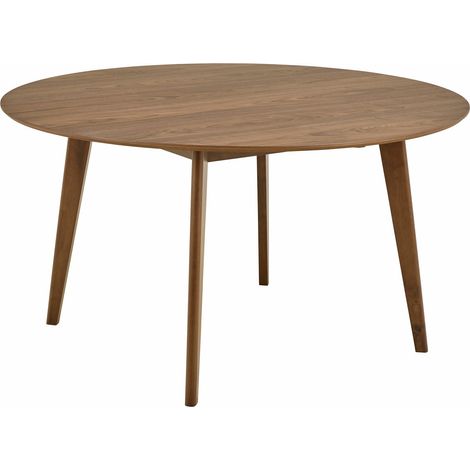 Mesa Norsica 481, Nogal, 76x0x0cm, Chapa de madera natural, Madera