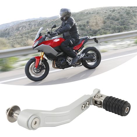 Verstellbarer, klappbarer Gangwahlschalter für Motorräder, kompatibel mit BMW F900R und F900XR silbernen Modellen 2020-2022. (1/5)