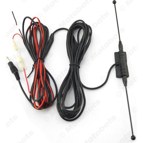 Connecteur universel 3,5 mm pour antenne TV, connecteur TRS pour antenne active automobile avec amplificateur intégré, connecteur mâle (1/4)