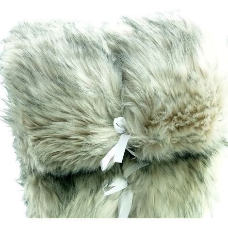 CREATIV Home Fell DEKOSTOFF Beige auf Rolle ca 24 cm x 2 Meter (1/2)