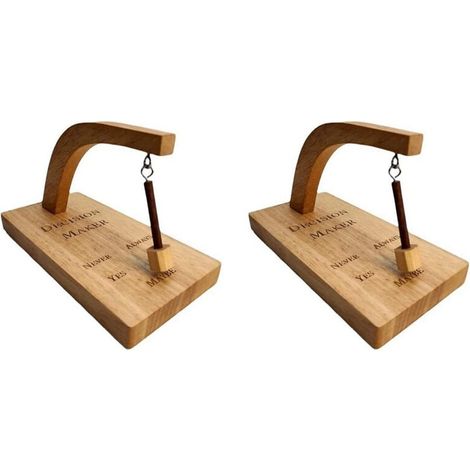 2X Tomador de decisiones, Péndulo Swing Tomador de decisiones para momentos de indecisión para encontrar la respuesta a su pregunta, A (1/4)