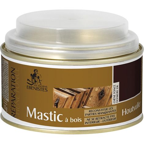 MASTIC A BOIS 200G CHENE FONCE   - Les anciens ébénistes (1/4)