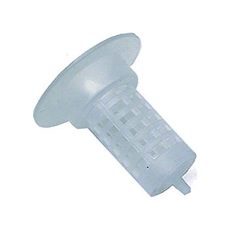 FILTRO IN PLASTICA PER LAVABO- - mm.31 - 25 pezzi