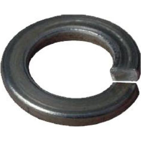 Arandelas DIN 127 Grower 14 Galvanizadas de Acero Zincado