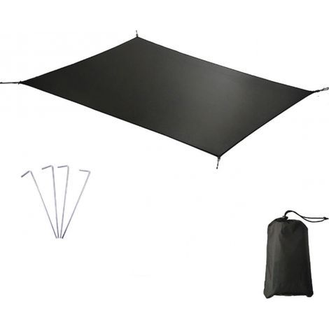 Tapis de Sol Camping Ultra Léger Tarp Imperméable pour Randonnée, Pique Nique, Plage, Voyage (1/5)