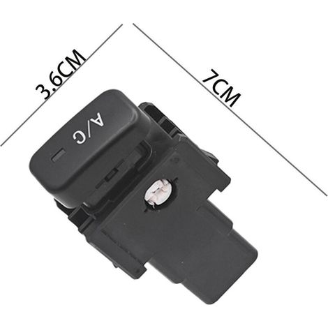 Bouton de commande de climatisation 84660-0K010, compatible avec Toyota Hilux 2004-2015, contrôle le refroidissement de la climatisation. (1/4)