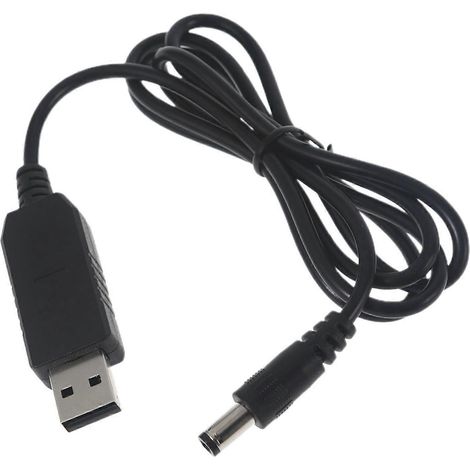 Universelles QC3.0 USB-auf-9V-5,5x2,5-mm-Konverter-Netzkabel für CCTV-Kameras und Router