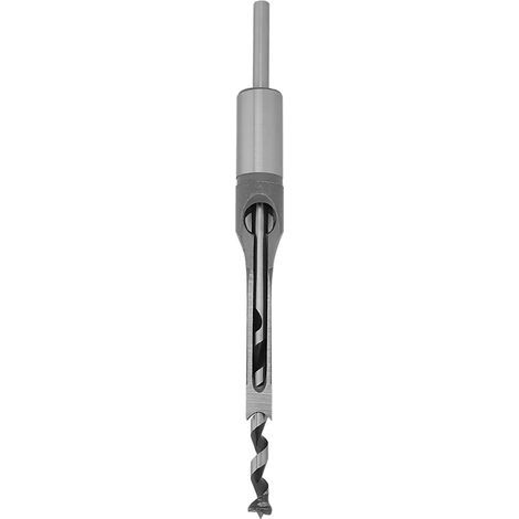 1pc Mèche à Mortaiser 10mm avec Trou Carré pour Outils de Menuiserie Bois (1/5)