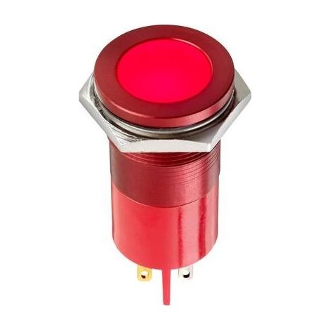 APEM Q22F1AGXXSG28AE Luce di segnalazione a LED Verde Allo stesso modo 28 V/AC, 28 V/DC 9.0 V 980 mcd (1/2)