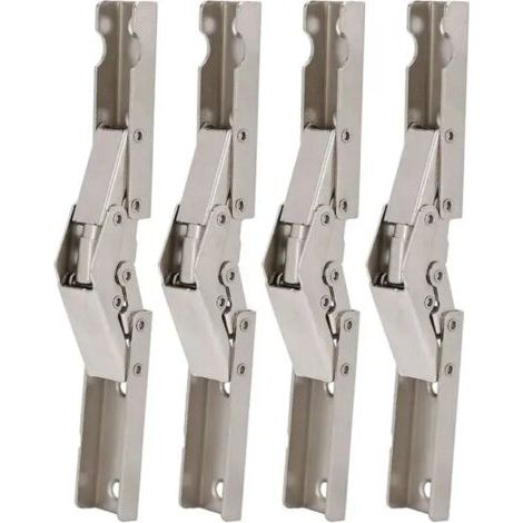 Charnières de meubles en forme de pont, charnières de portes de meubles, accessoires pour meubles