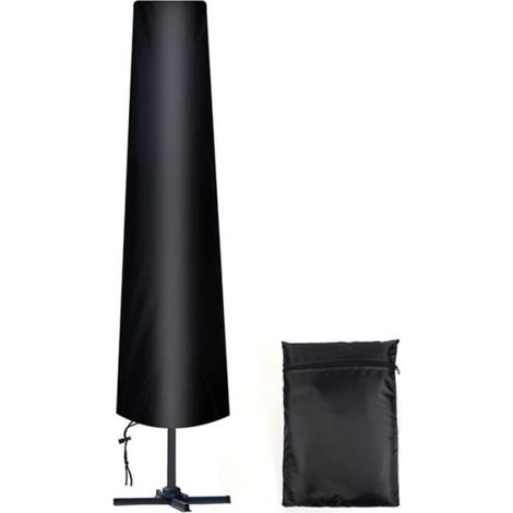 Parasol Cover - 300 cm - 210D Oxford Fabric - Weather-Resistant - Cylindrical Shape