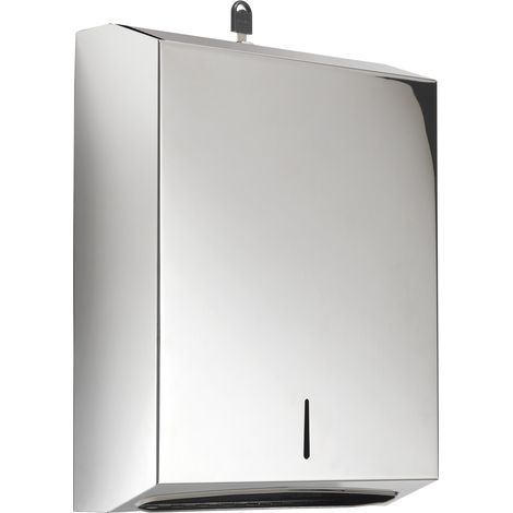 GEDY DISTRIBUTORE salviette carta 28X10X35 acciaio inox lucido codice prod: 000024361300000 (1/2)