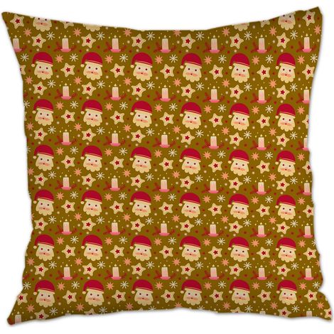 Housse de coussin 45x45 cm carrée facile d'entretien pour canapé ou lit décoration de la saint-valentin (1/5)